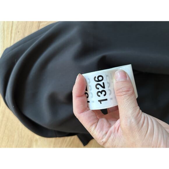 Halston Cold Shoulder Drape Dress Mini Minimalist Old Money Assymetrical Size 10 - Picture 7 of 7